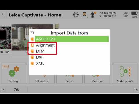 Import an XML file into a job