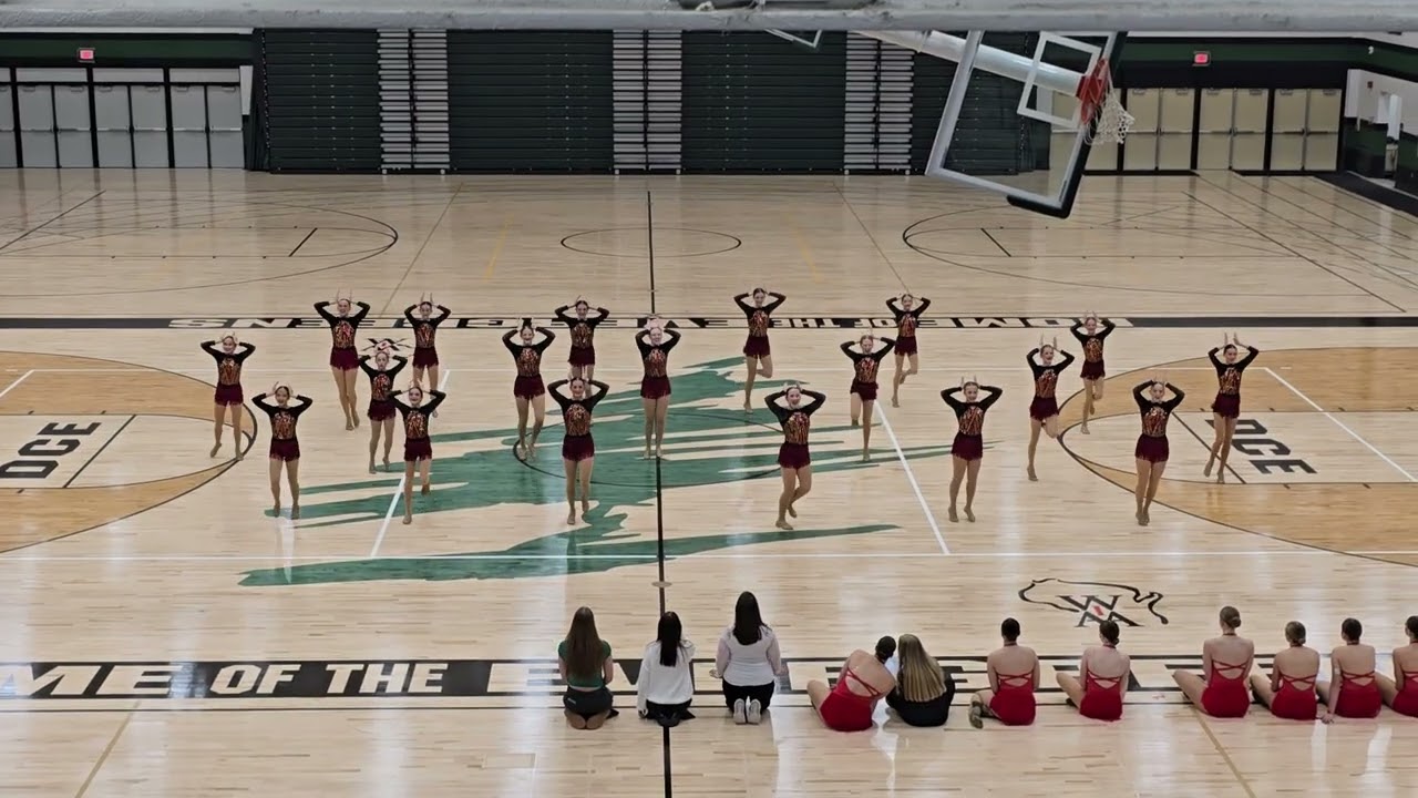 DCE Middle Gold Dance Team Holiday Showcase Killer Queen Jazz Routine 11-22-25