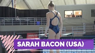 Sarah BACON (USA) Women's 3m Springboard Diving Final