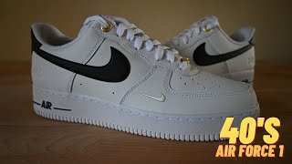 百搭40年！！！！《AIR FORCE 1 40's》實鞋開箱