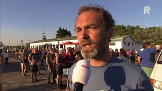 Zestigste Strandzesdaagse van start (beelden: NOS)