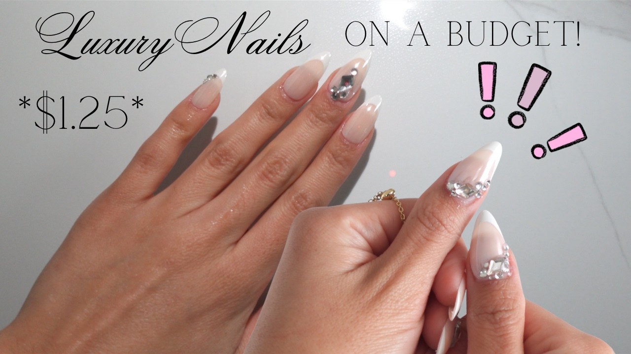 Luxurious Nails On A Budget*$1 25 Nails*