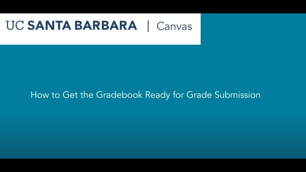 How to Get the Gradebook Ready for Grade Submission - YouTube