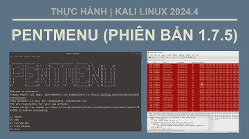 Kali Linux : Sử dụng pentmenu để tấn công RECON và DOS | LOFI