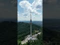 Radio tower at the hill top.