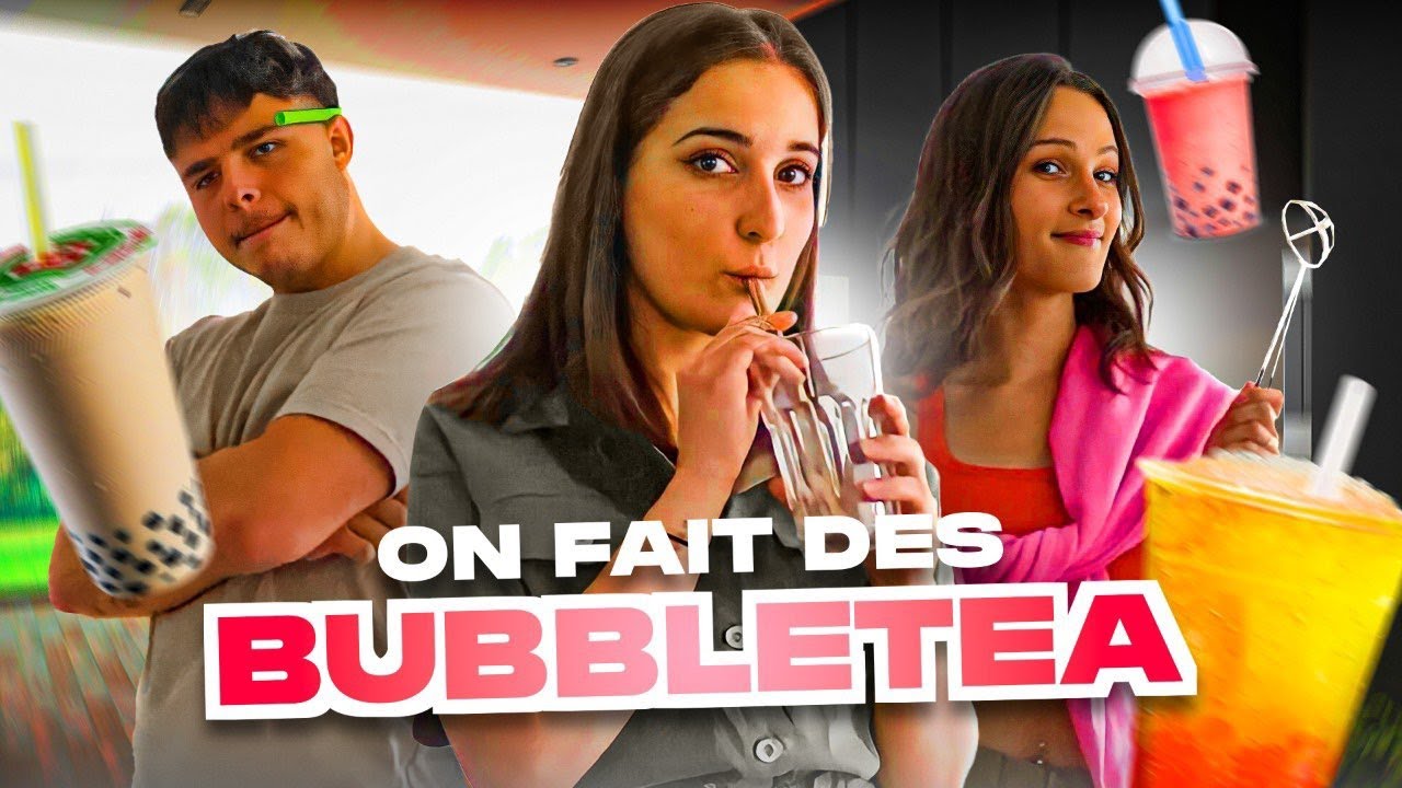 QUI FERA LE MEILLEUR BUBBLE TEA? AVEC @Pidi_meg ET @FABI1fr