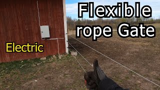 Elastic rope Gate