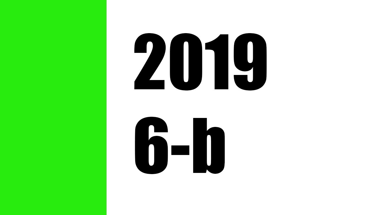 2019 Chemistry Essay 6(b)