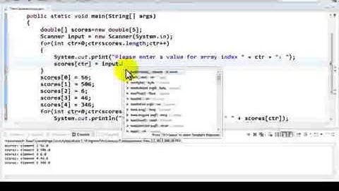 JAVA Programming Tutorial Working with Arrays Part 2