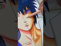 Drawing Sasuke 1hr Vs 10hrs Challenge Shorts Sasuke Youtubeshorts 