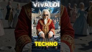 Lunar Techno with Vivaldi | Autumn Workout Remix #shorts