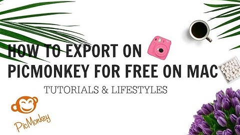 HOW TO EXPORT ON PICMONKEY EDITOR FOR FREE (UNLIMITED)| KHVP_TV VLOG