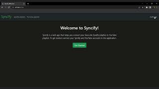 CS50 Final Project: Syncify
