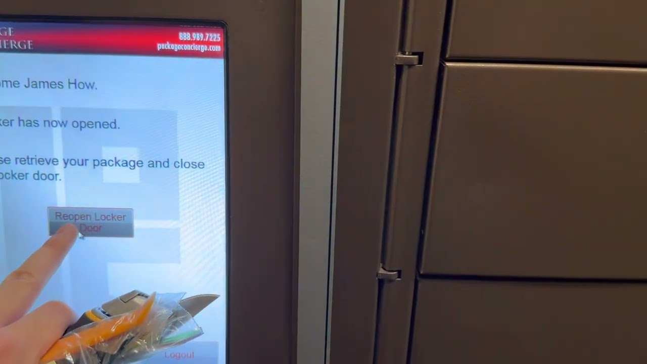 Package concierge won’t open