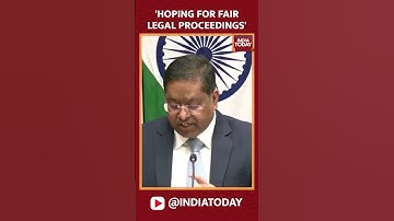 MEA Spokesperson Randhir Jaiswal Speaks on ISKCON Hindu Monk