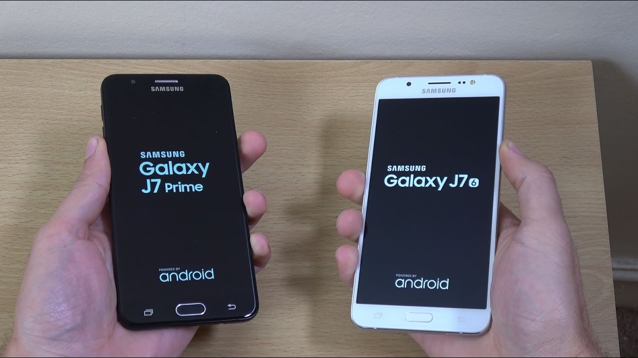 Samsung Galaxy J7 Prime vs Galaxy J7 2016 - Which is Fastest? - YouTube