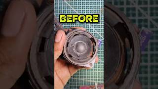 REPAIR BROKEN SPEAKER CONE🤔 EASY #diy #speaker #shorts  #experiment @Techtoset