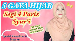 Tutorial Hijab Paris Syar'i 5 Gaya Simpel Spesial Ramadhan & Lebaran #NMY Hijab Tutorials - Durasi: 10.25. 