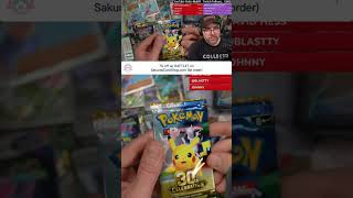 Meowth Pokemon Card Pulled from 30th Celebration Pack