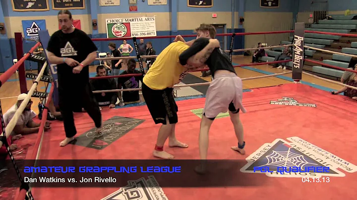 AGL 4 Amateur Grappling League - Dan Watkins vs Jo...