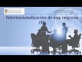 Internacionalización de una empresa 2/2