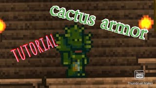 How to get cactus armor in Terraria (tutorial)