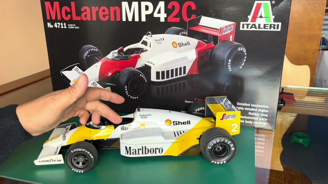 マクラーレン・MP4/2C (McLaren MP4/2C) SOLIDO Solido マクラーレン MP4/2C プロスト 1986 1/18 : r/f1models