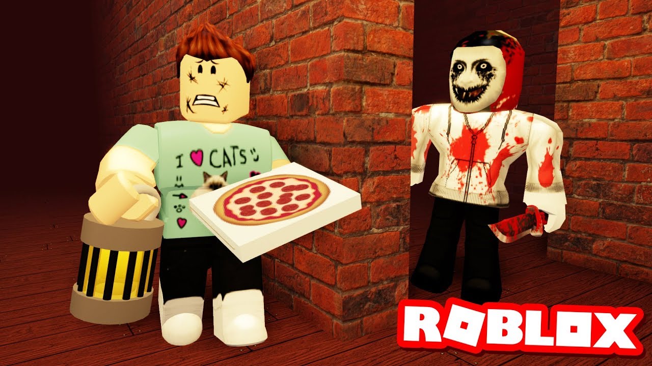 The Maze Of Terror Work At A Pizza Place Roblox Halloween