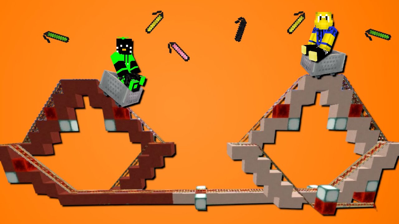 Dynamit Battle auf Achterbahn! (Lucky Dynamit)