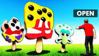 Opening CURSED SPONGEBOB POPSICLES In GTA 5