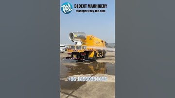 Can fog cannons be used for both odor control and dust suppression? #dustsuppression #fogcannon