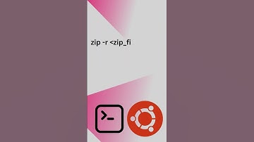 Create zip File Ubuntu Terminal Linux #create #zip #file #ubuntu #linux #terminal #command #line