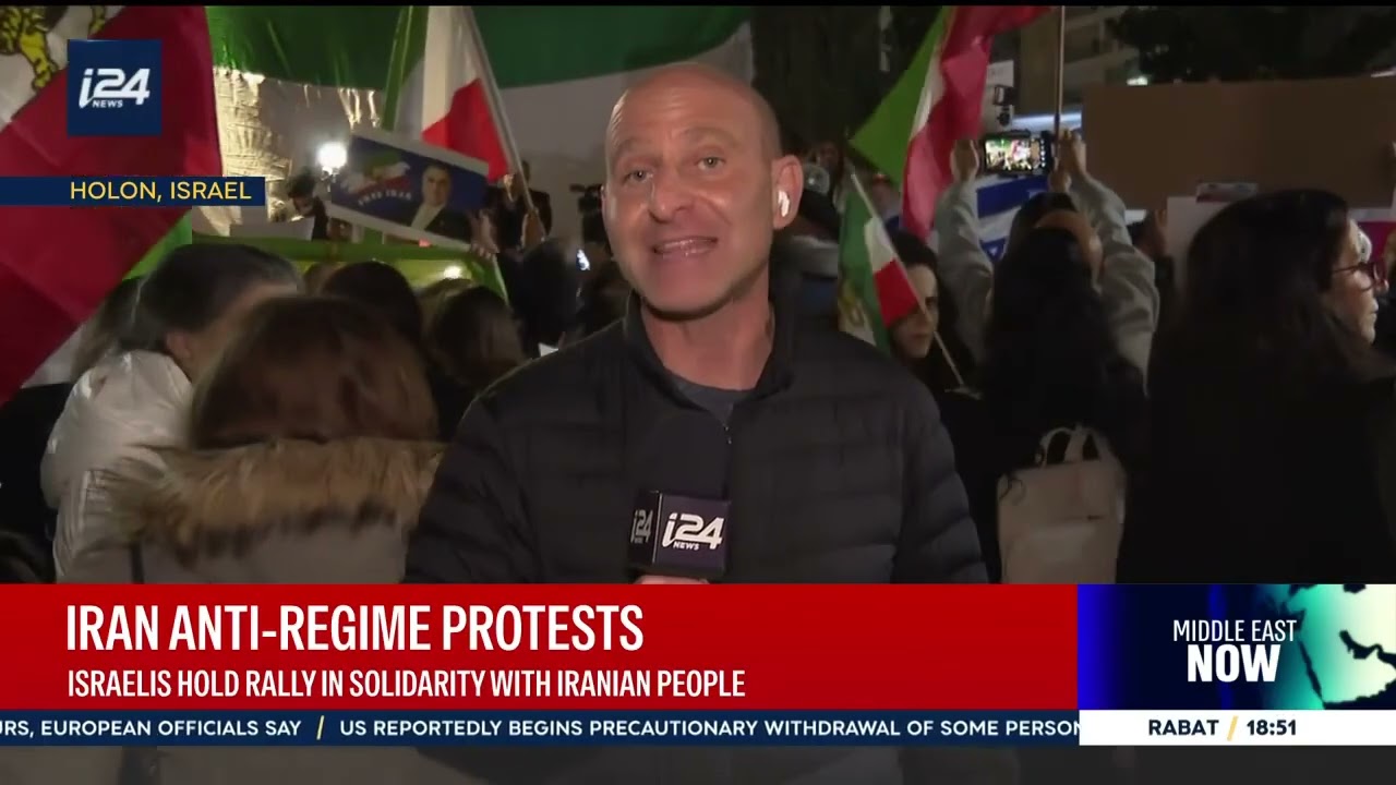 Izraelczycy wychodzą na ulice, by wesprzeć Irańczyków