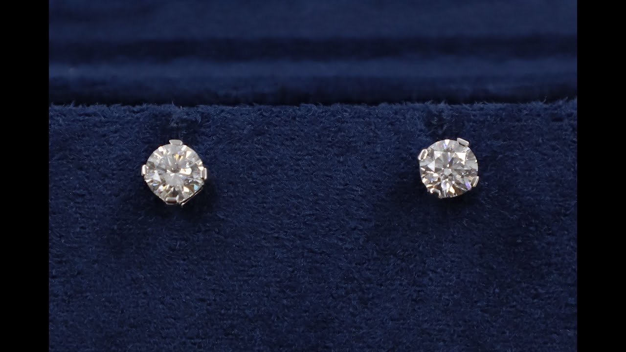 Авторское изделие. Серьги No Name из белого золота с бриллиантами.