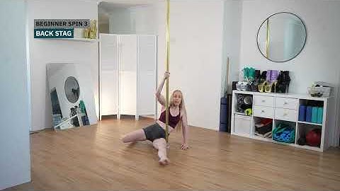 5 Pretty Pole Spins for Beginners | Easy & Beautiful Pole Dance Moves