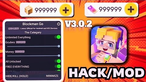 BLOCKMAN GO ADMIN PANEL V 3.0.2 ! MINING🔥 TYCOON NEW HACK! +9999999✅