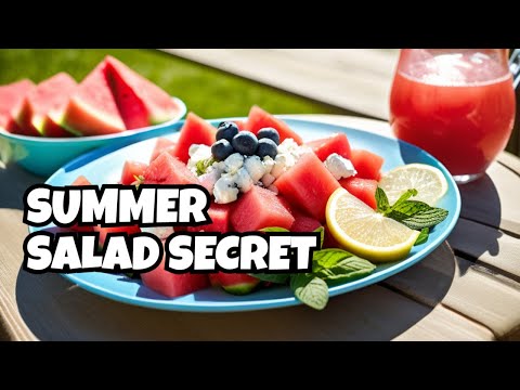 Delicious Summer Watermelon Feta Salad
