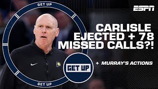 'HOW DO YOU MISS THIS!' 🗣️ Pacers submit 78 CALLS to NBA vs. Knicks + Murray's actions | Get Up