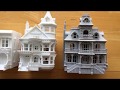 Making a Victorian Miniature Mansion (Haunted Halloween House) HO Scale Part 6