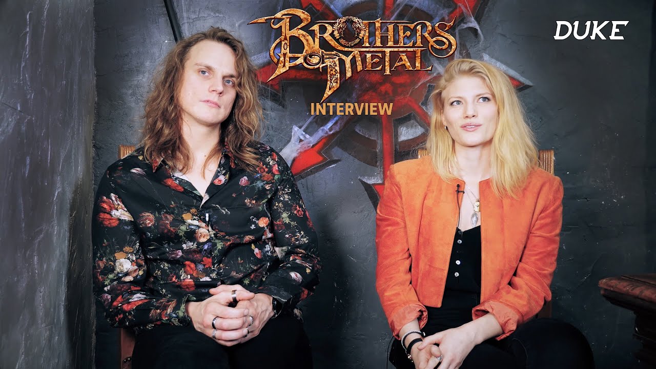Brothers of Metal - Interview Ylva Eriksson & Joakim Lindbäck Eriksson - Paris 2020 - Duke TV [Subs]