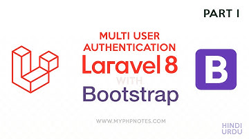 Multi Authentication System on Laravel 8  - Installing Laravel 8 - Part 1 (Hindi/Urdu)