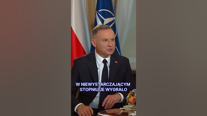 Prezydent Duda: PiS jest w poważnym kryzysie
