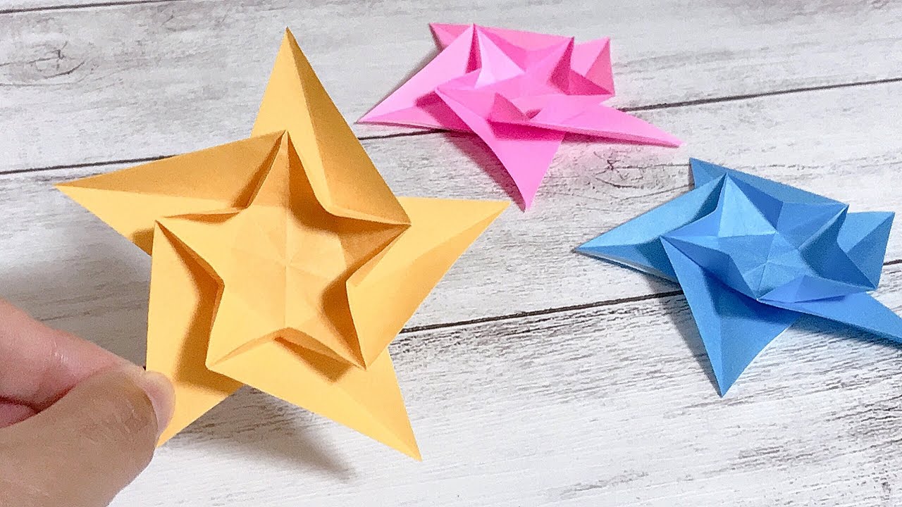 折り紙 宝箱 折り紙で宝箱を作ってみた 作り方 How To Make A Treasure Chest With Origami Papercraft Youtube