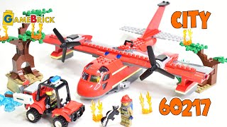 ЛЕГО 60217 Пожарный самолет. Обзор набора LEGO City [GameBrick]
