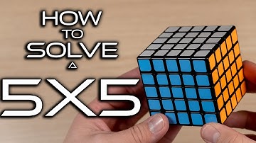 Hoe je de 5x5 Rubik