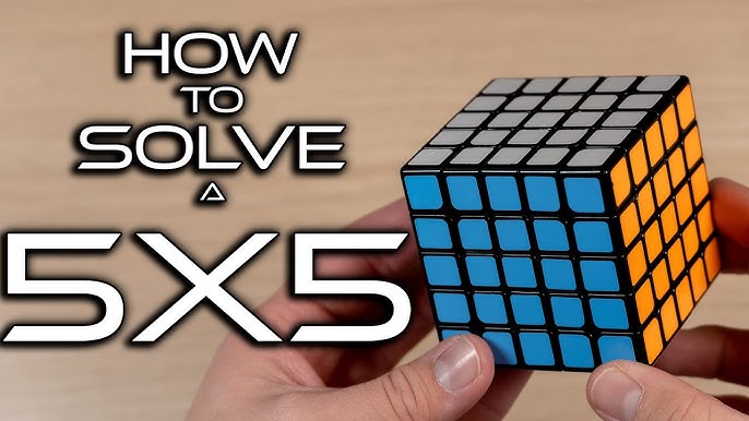 How To Solve A 5X5 Rubiks Cube - Beginners Edge Pairing 