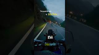 Raindrops on my visor, freedom in my soul. 🏍️❤️‍🩹 #uttarakhand #bikelover #rider #song #roadie