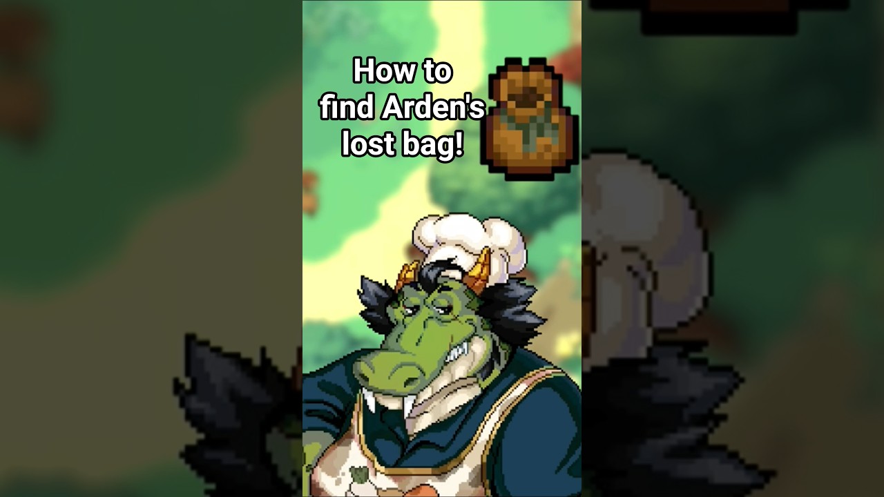 Путеводитель по местонахождению потерянного мешка с ингредиентами Ардена: под мостом! 👜Маленькая ...