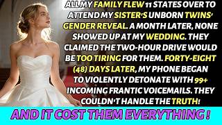 Full MY FAMILY FLEW 11 STATES OVER TO ATTEND MY SISTER'S GENDER REVEAL, BUT NONE SHOWED UP AT MY WEDDING! Update