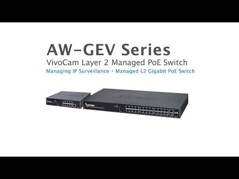 VivoCam PoE Managed Switch - (6/9) Topology